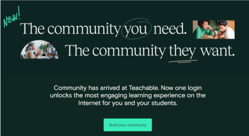 Teachable - Community Engagement