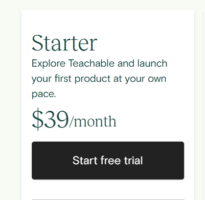 Starter Plan