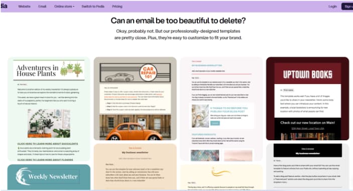 Podia's Integrated Marketing Features Podia's Integrated Marketing Features