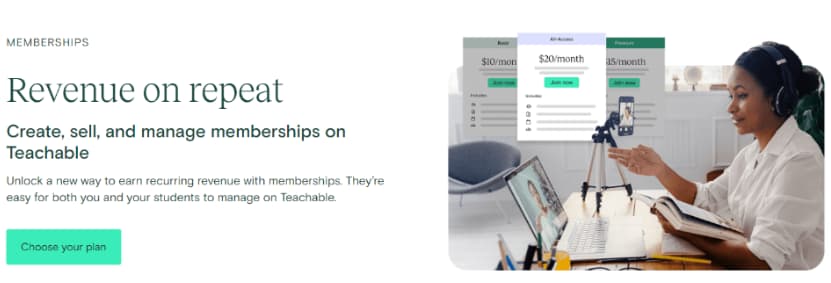 Teachable - Membership Management Teachable - Membership Management