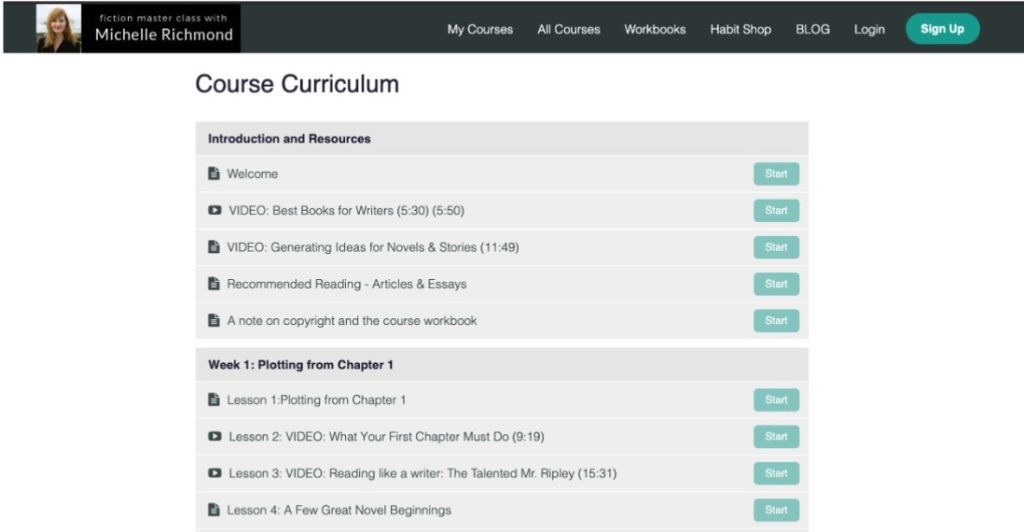 Creating Your First Course Creating Your First Course