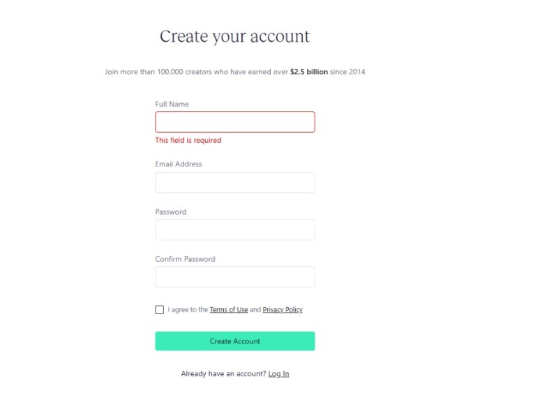 Sign up Teachable account Sign up Teachable account