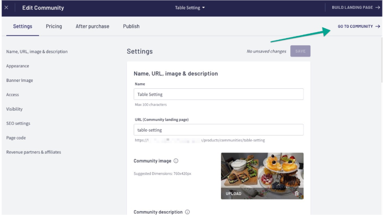 Thinkific Community Features Thinkific Community Features