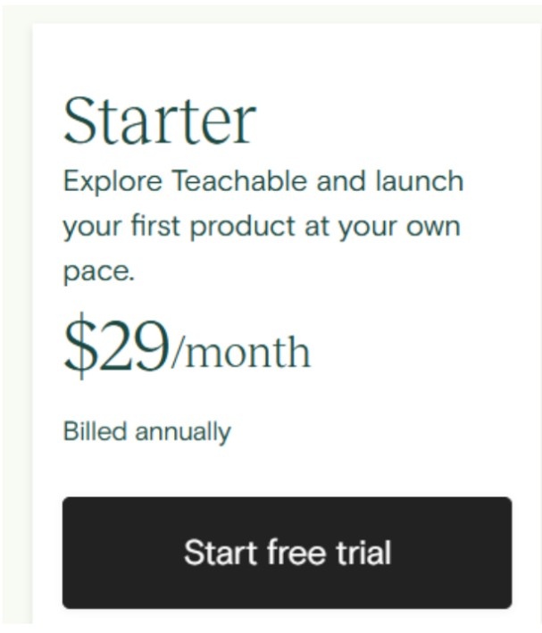 Starter Plan Starter Plan